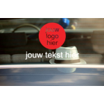 Logo sticker achterruit